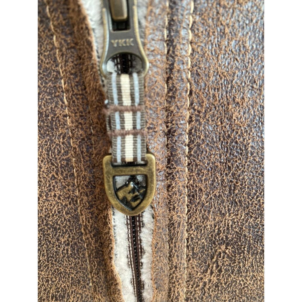NWT Kuhl Women's LARGE Dani Sherpa Vest Brown MSRP$219 New - Picture 15 of 17
